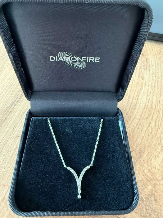 Сребърно колие DIAMONFIRE