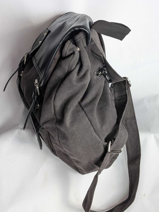 Ghiozdan denim Your Turn gri magnetic