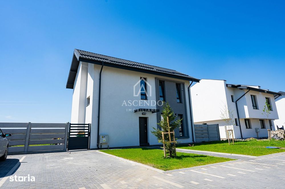 Case noi în Măgurele cu grădină proprie, parc privat și finisaje premi