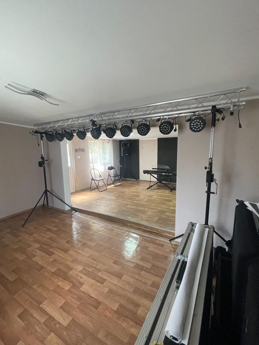 Sală repetiții muzicale.