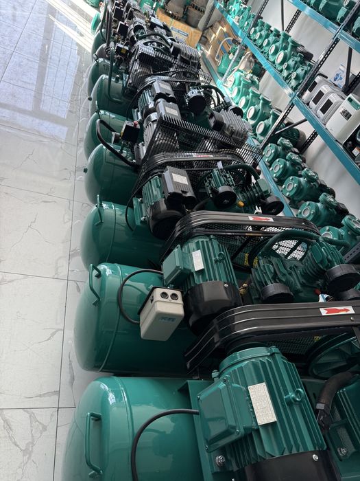 Воздушный поршневой компрессор SAAB 500L 2 м3/минут 10 бар КАФОЛАТЛИ