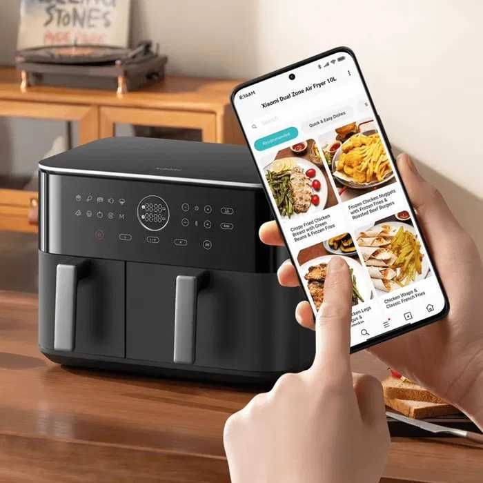 Фритюрница-аэрогриль Xiaomi Dual Zone Air Fryer 10L Global