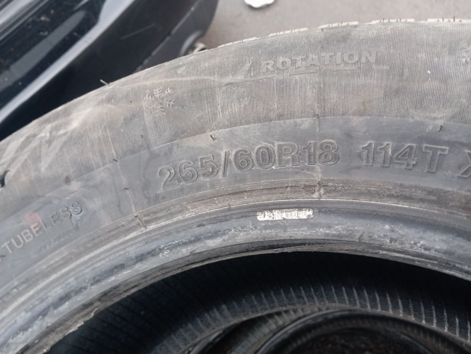 Резина зима 265/60/18