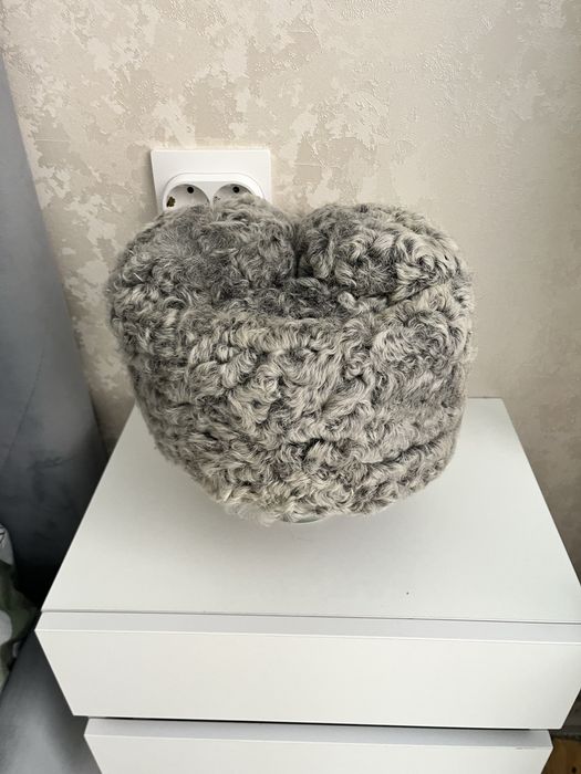 Шапка каракуль с воротником
