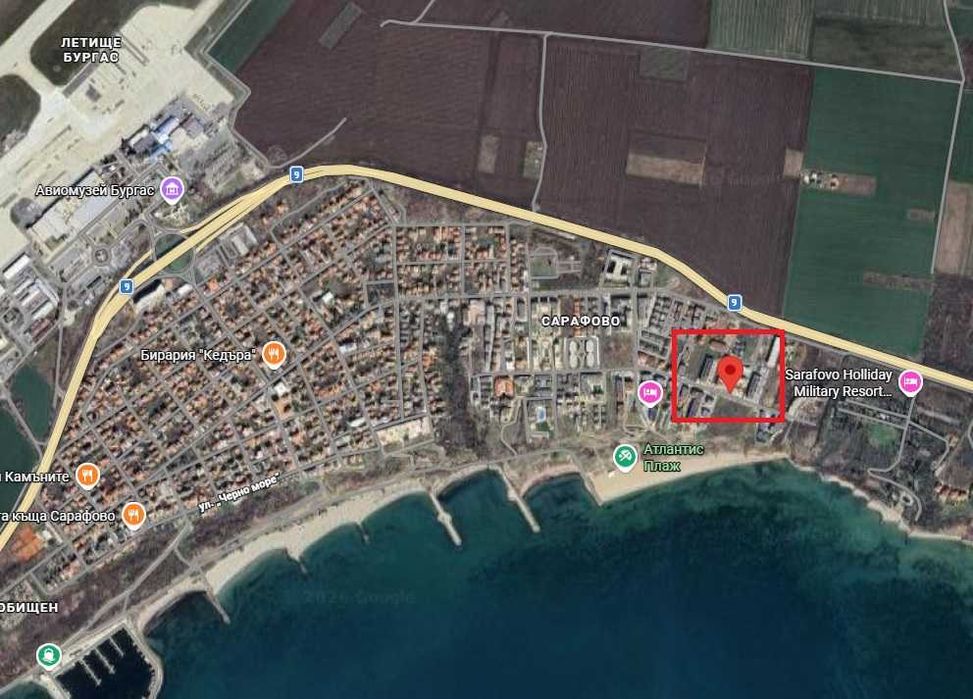 Паркомясто в квартал Сарафово, Бургас