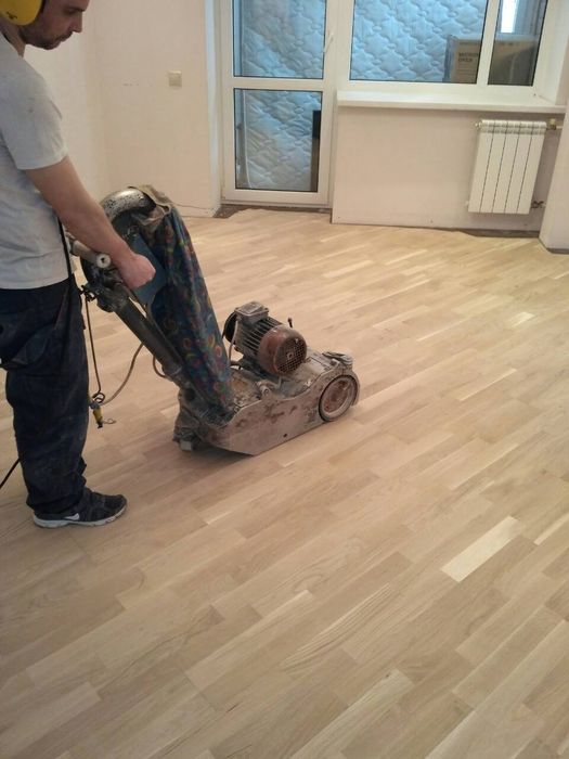 Шлифовка Старый Красчне Палибне пол