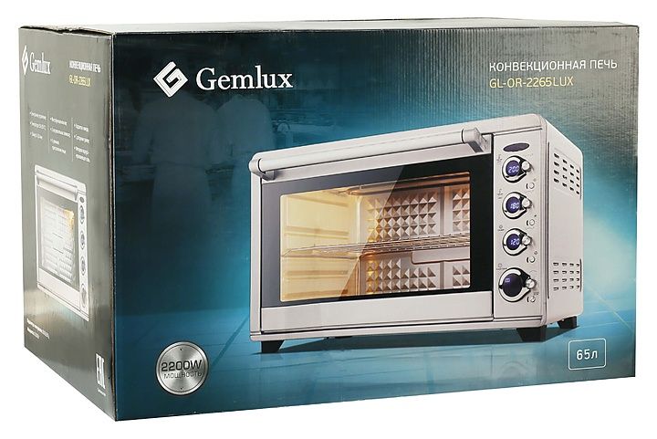 конвекционная мини-печь Gemlux GL-OR-2265LUX.