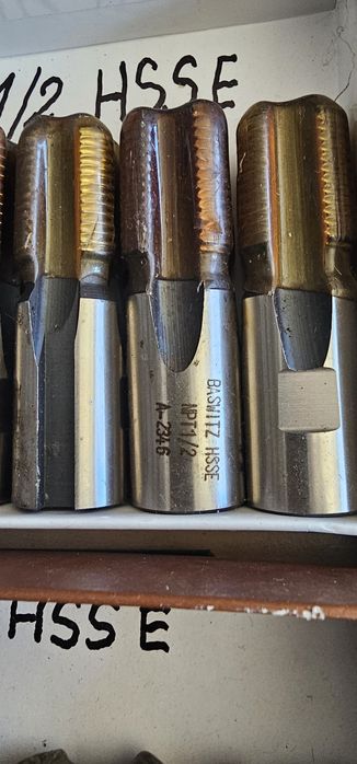 Метчик NPT конусни Испански кобалтови