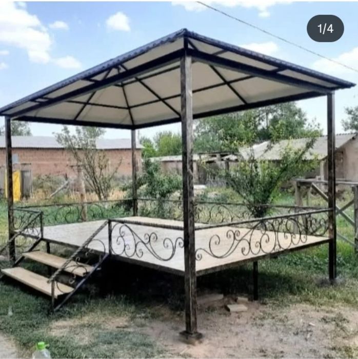 Беседки/Тапчан/тапчан с навесом