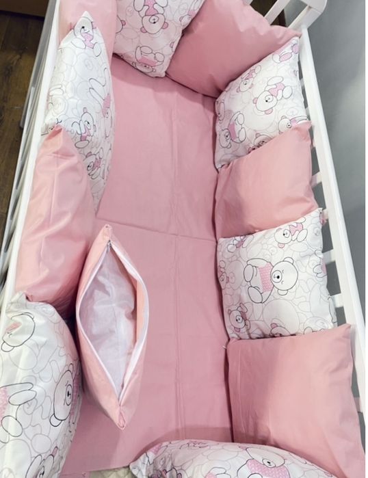 Бортики на детскую кроватку