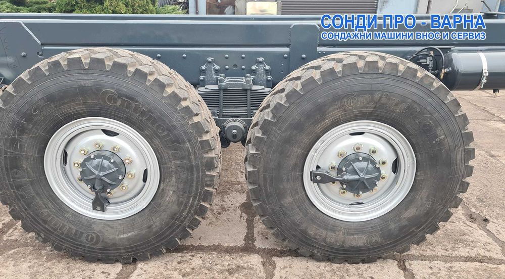 Нов Man Евро 2 6x6 - Сондажна машина Ural-300EC до 300 метра от Европа