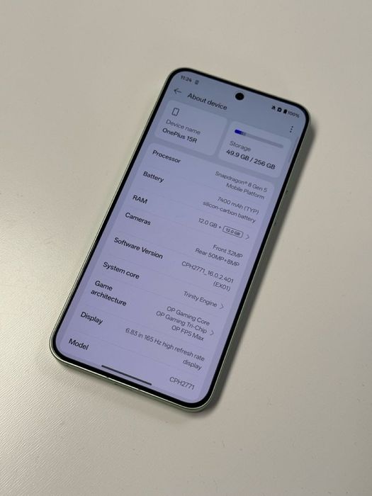 OnePlus 15R 256GB 12GB RAM Mint Breeze
