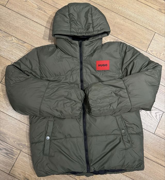 Дамско яке Hugo Logo-Patched Puffer Jacket | M размер