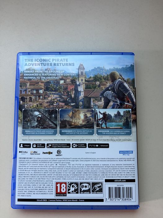 Vand Assassin’s Creed Black Flag Resynced PS5