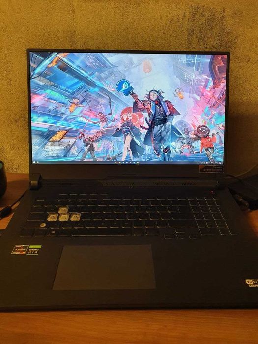 (ПРОДАМ)Asus Rog G17 Ryzen 9 5900HX , 16GB, SSD 512GB, RTX 3060 6GB