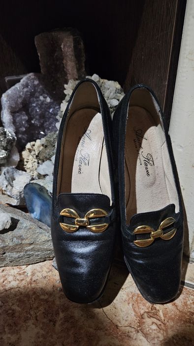 Pantofi piele damă fără flecuri