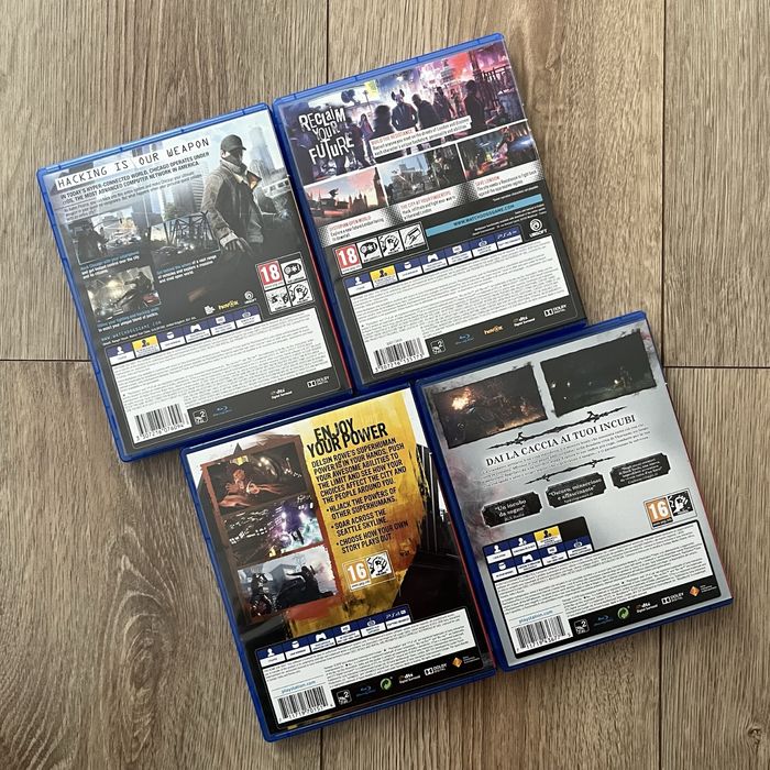 Set 4 jocuri video PS4