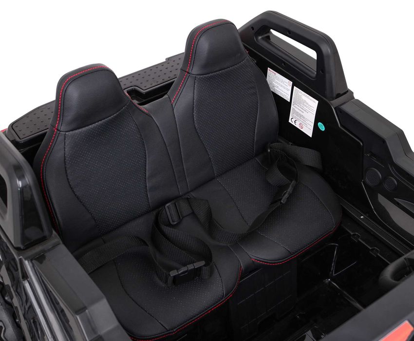 UTV electric pt copii Buggy Autokids 450W 24V 4x4 (sx1928-fast) Negru