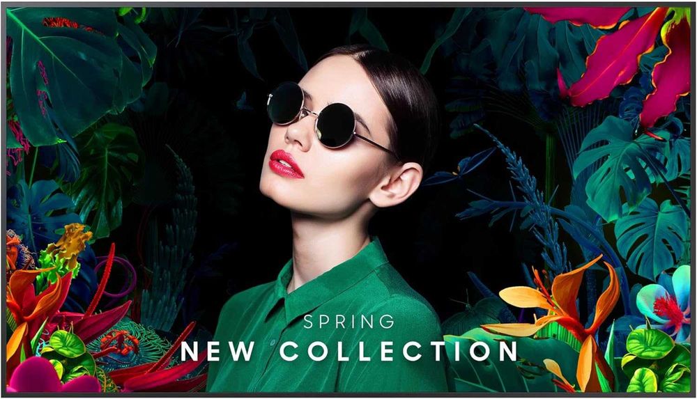 Display profesional SAMSUNG  LH43QMCEPGCXEN, 43", 4K UHD, 60 Hz, Wi-Fi