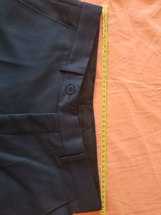 Официален тъмно син костюм Fabbio Bossi