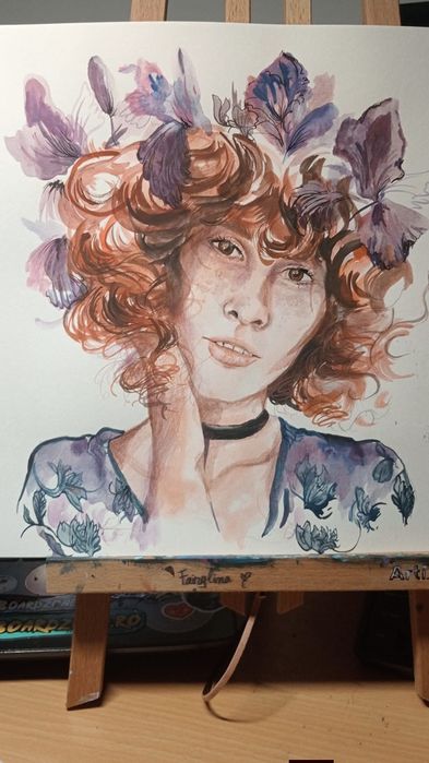 Pictura și ilustrație, cadou Valentine's Day