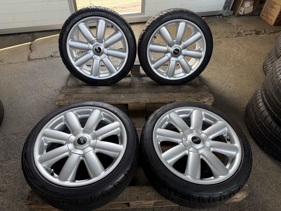 # Jante Mini Cooper, Cooper S și One R50, R52, R53, R55, R56, R57, R58 și R59 cu anvelope de vara 205/45 R17