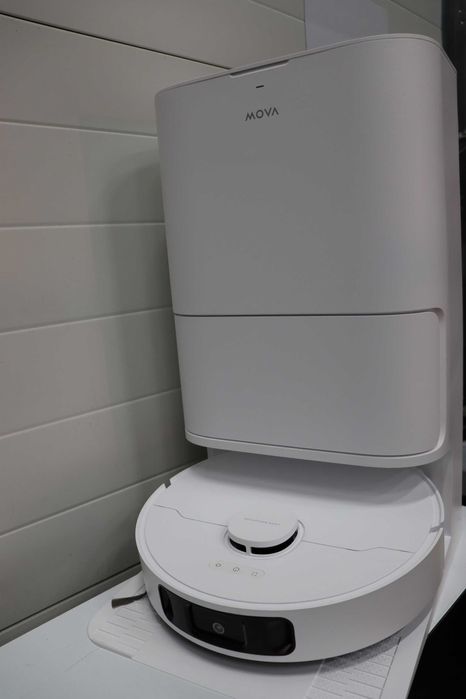 Прахосмукачка робот Dreame/Mova E30 Ultra, моп, автоматично изпразване