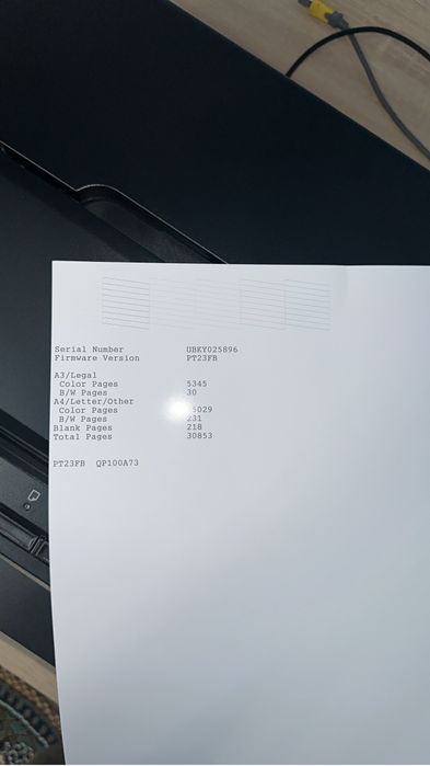Epson L 1800 пробег 10 k