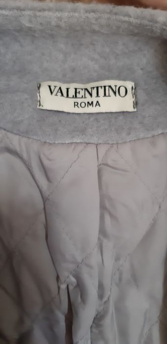 Palton dama Valentino ,casmir,lana si vulpe naturala,superb S