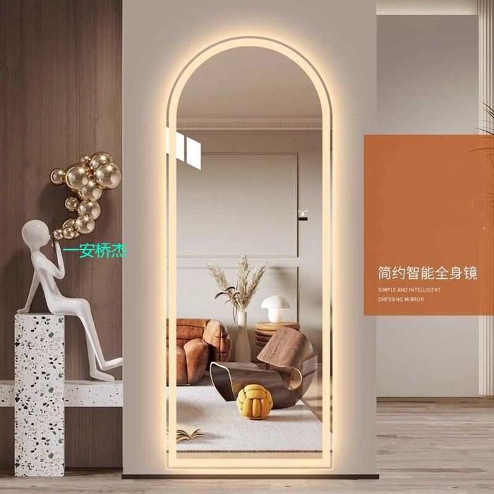 Большое Зеркало с подсветкой полный рост сенсорное Тошойна ойна Oynak