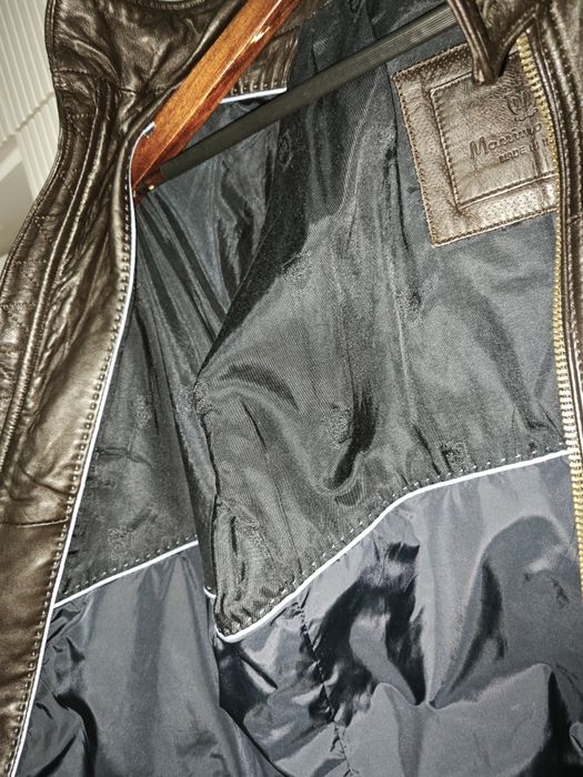 Кожаная куртка Massimo dutti