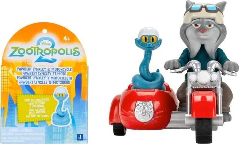 Зоотрополис Фигурки с кола Зайка Джуди Лисицата Ник Рис Поубърт 3 вида