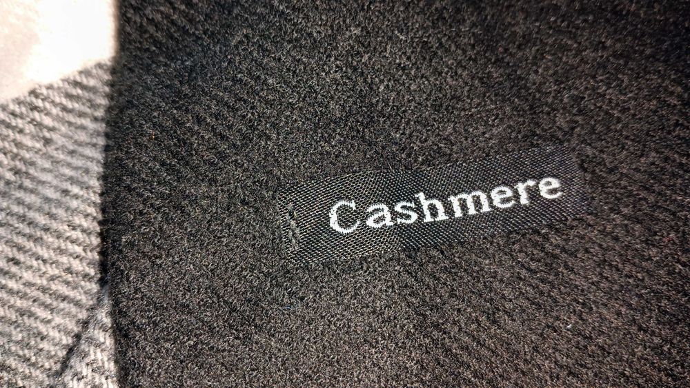 Голям шал 100% кашмир 150/150 см