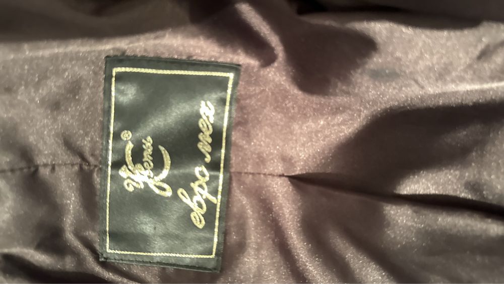 Шуба из натуральной норки