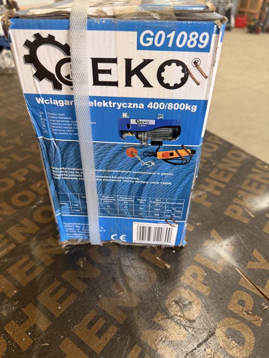 Електрически телфер Geko 1200W и Електродвигател с редуктор