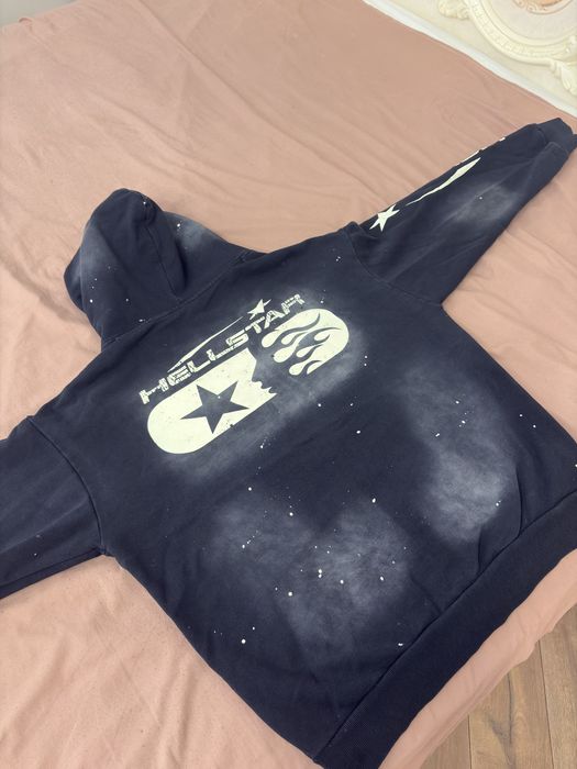 Hellstar Studios Zip-Up Hoodie Black