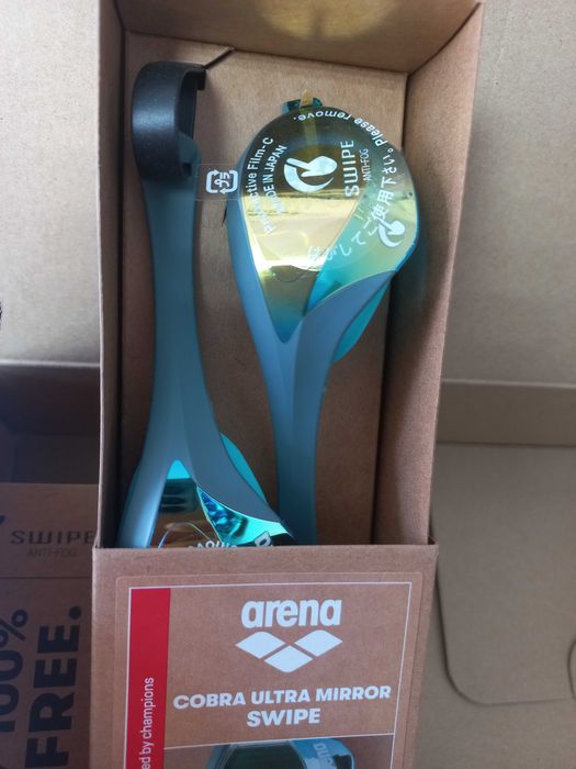 Очила за плуване Арена кобра за открит басейн