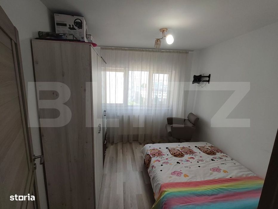 Apartament 3 camere, etaj 7/9 cu lift, 70 mp, zona Micro 6