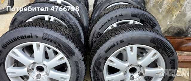 R 18 5х130 с гуми 255 55 Континентал зимни 500 €