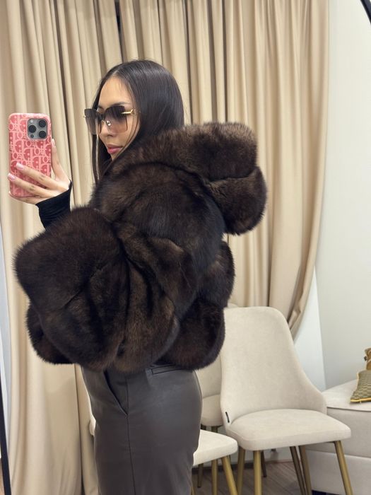 Натуральный песец под Соболь