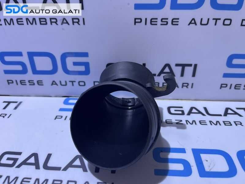 Tub Tubulatura Cot Racord Admisie Aer Turbo Turbina Turbosuflanta VW Polo 9N 1.4 TDI BMS BWB 2005 - 2010 Cod 3C0129635 [D0865]