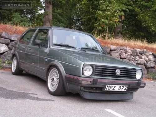 Спойлер VW Golf 2 Предна броня Тънка Голям Нож Нов VW Golf 2