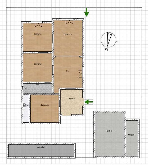 Casă locuibilă imediat – 4 camere + grădină mare, Ocna Mureș