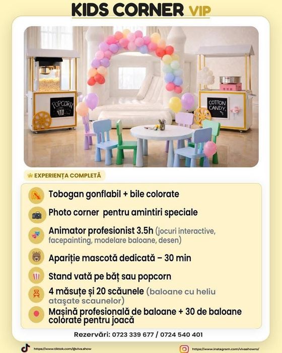 Închiriem Kids Corner București &Ilfov