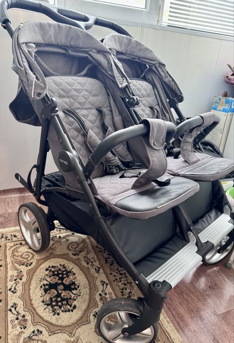 Коляска 2в1 для двойни Carrello connect