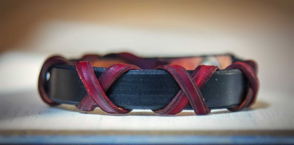 Кожени гривни от естествена кожа , ръчна изработка. Мъжки и Дамски