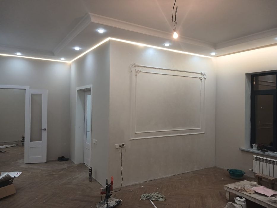 Покраска, эмульсия,обои