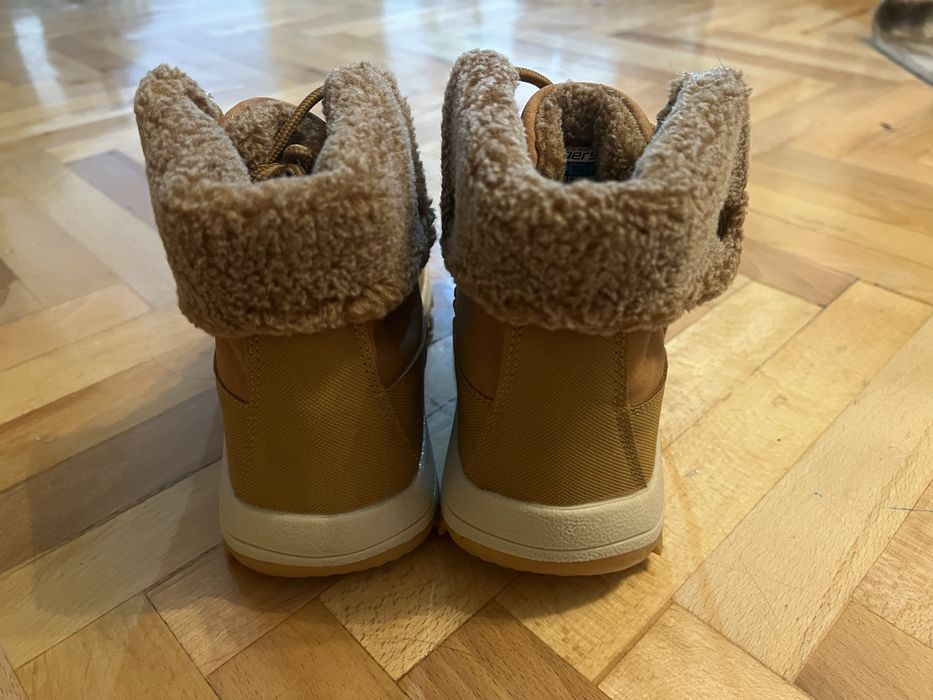 Зимни обувки от кожа