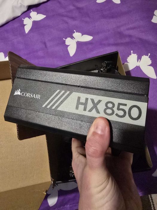 Sursa CORSAIR HX850 Platinum Plus, full modular, folosita putin