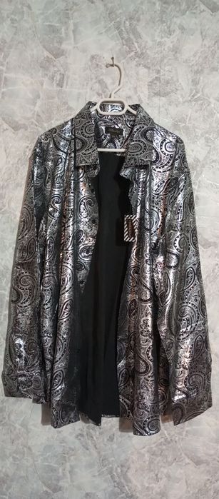 Нарядная рубашка больших размеров.